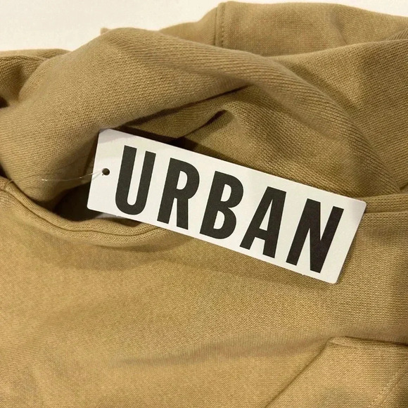 New Urban Outfitters camel zip up hoodie size S/P - Picture 9 of 10